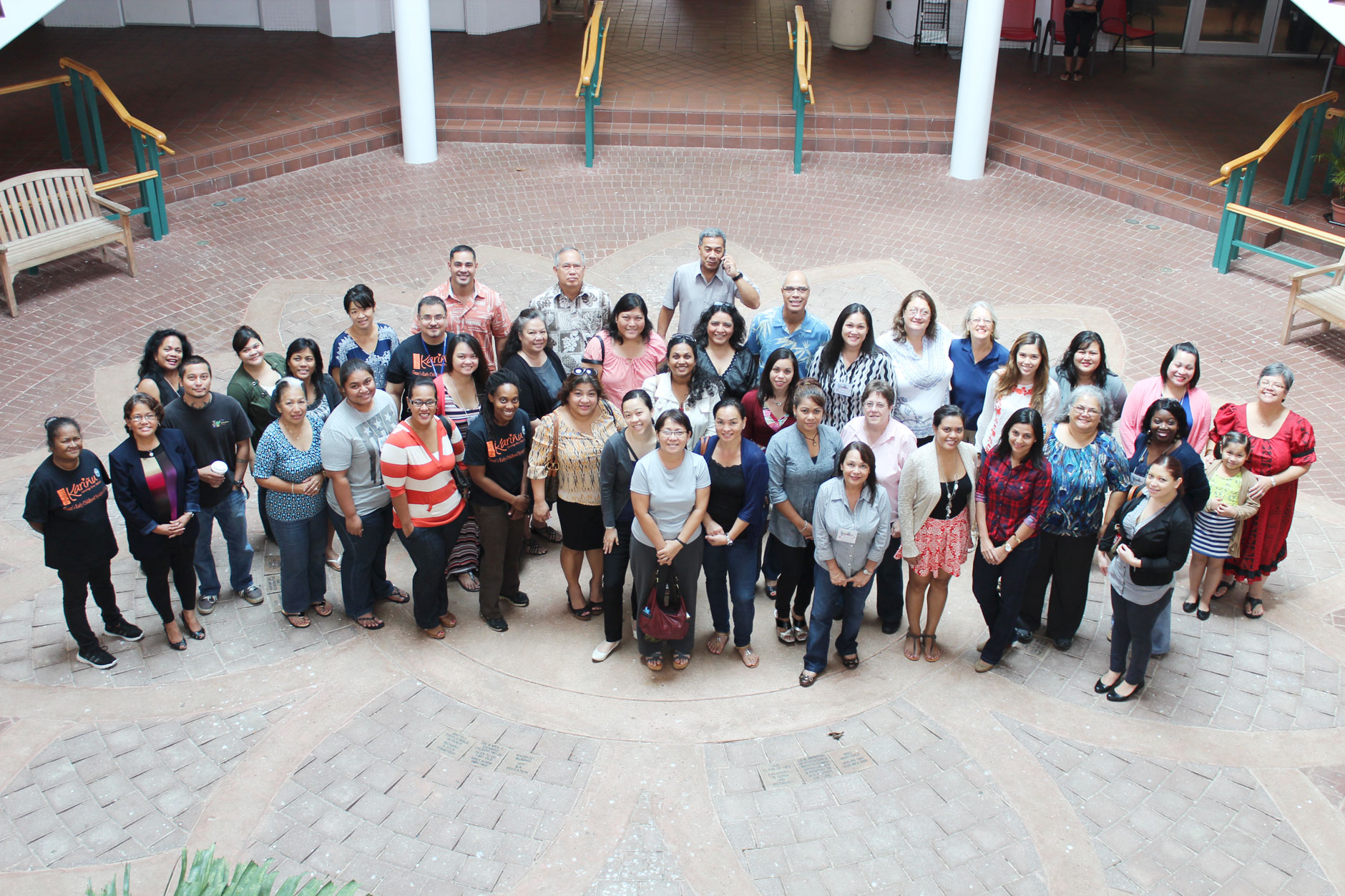Group photo of training participants.